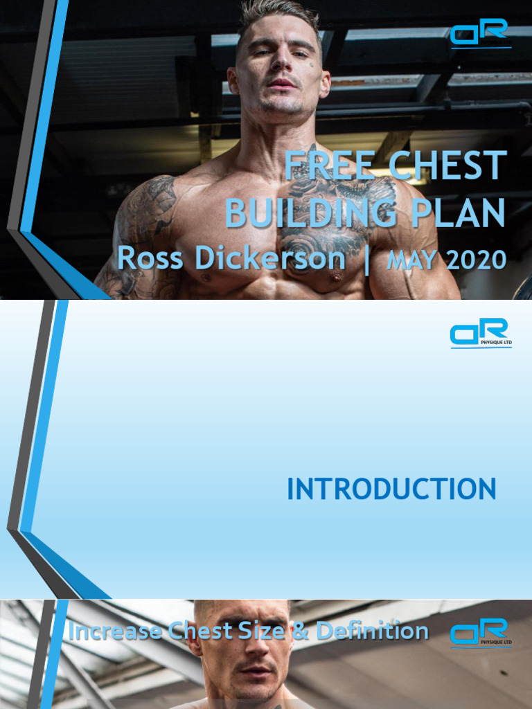 Free Chest Building Plan May 2020 | PDF | Strength Training | Physical ...