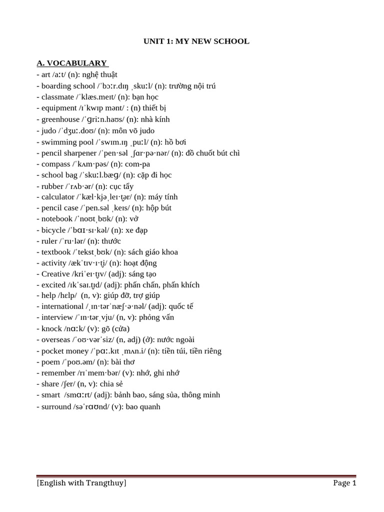 Unit 1 | PDF