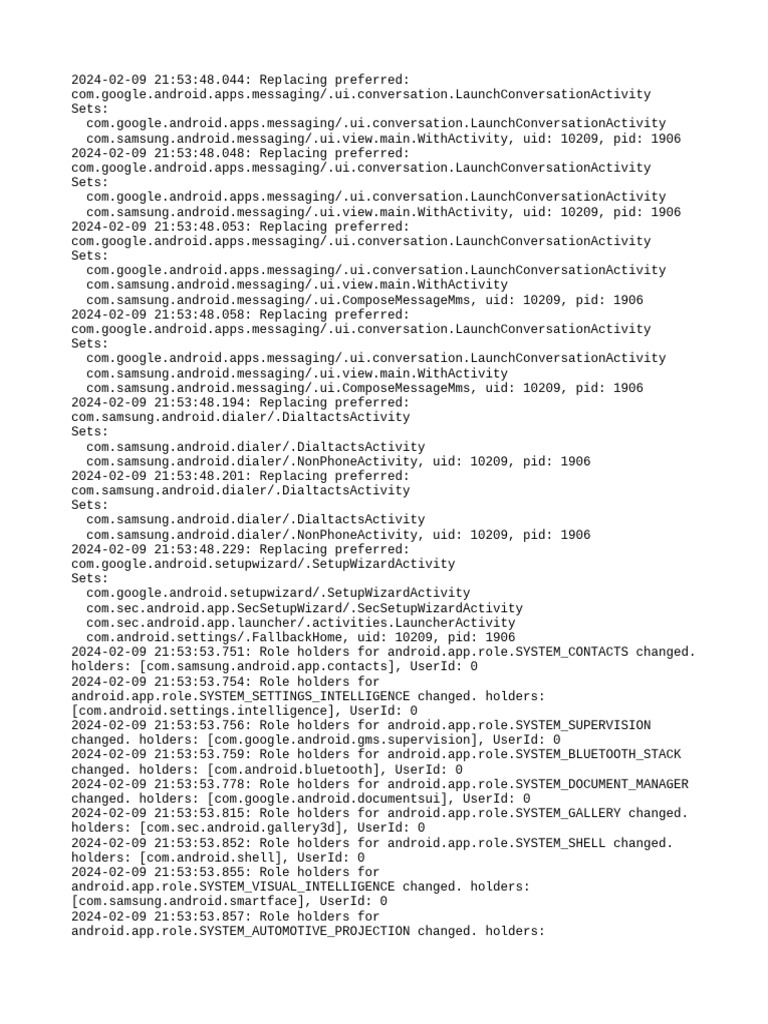 Android App Preference Changes Log | PDF | Embedded Linux Distributions ...