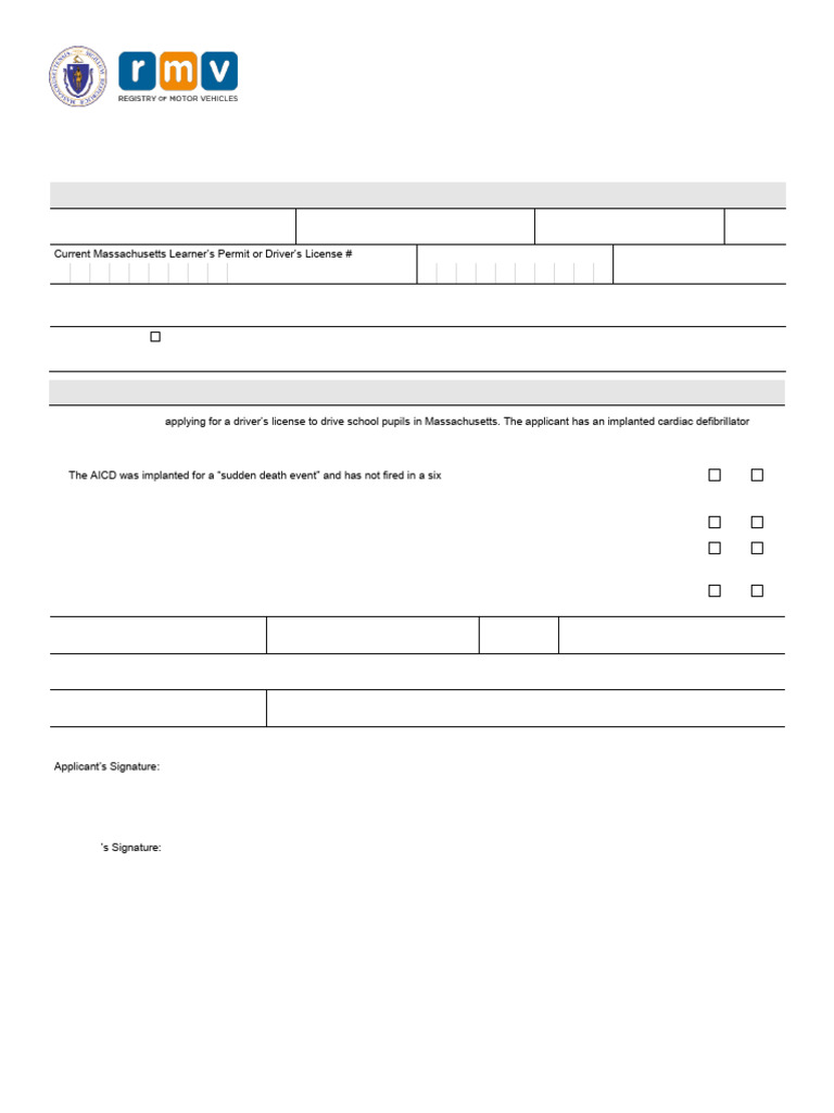 Cardiovascular Evaluation for School Bus Drivers | PDF | Driver's ...