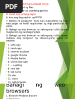 Mga Halimbawa NG Web Browser | PDF