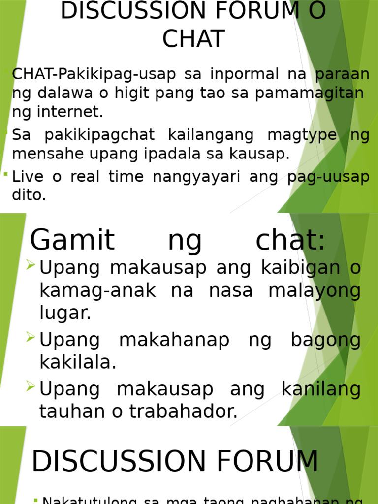 Discussion Forum Ochat | PDF