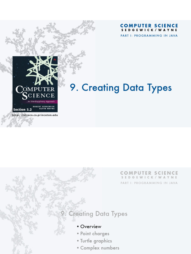 CS.9.CreatingDTs | PDF | Data Type | Method (Computer Programming)