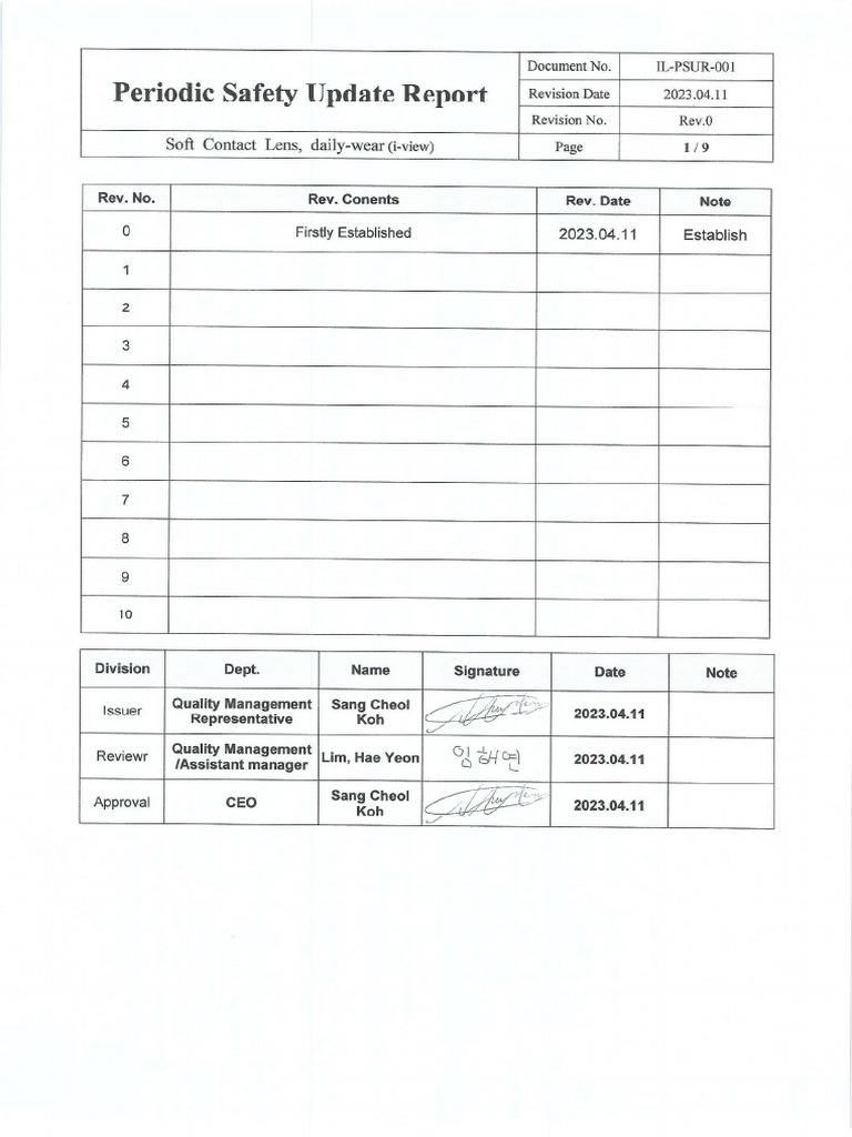 Periodic Safety Update Report | PDF