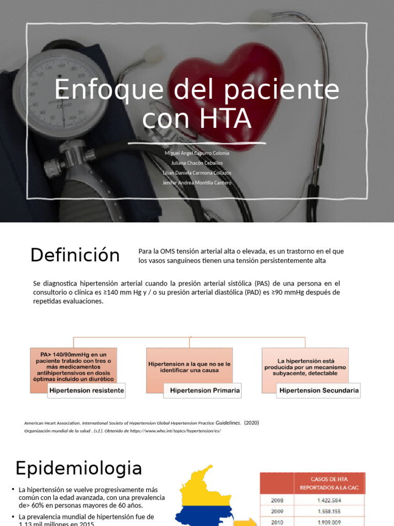 Enfoque Integral de la Hipertensión Arterial | PDF | Hipertensión ...