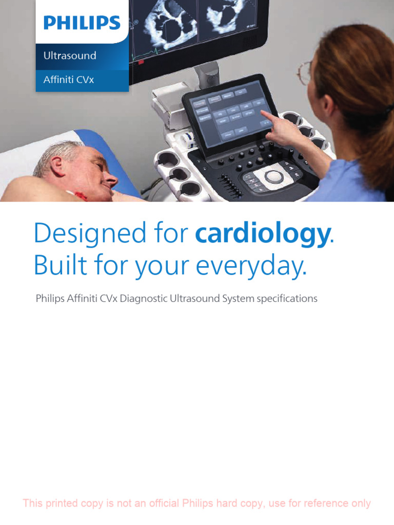 Philips Affiniti CVx Ultrasound Overview | PDF | Medical Ultrasound ...