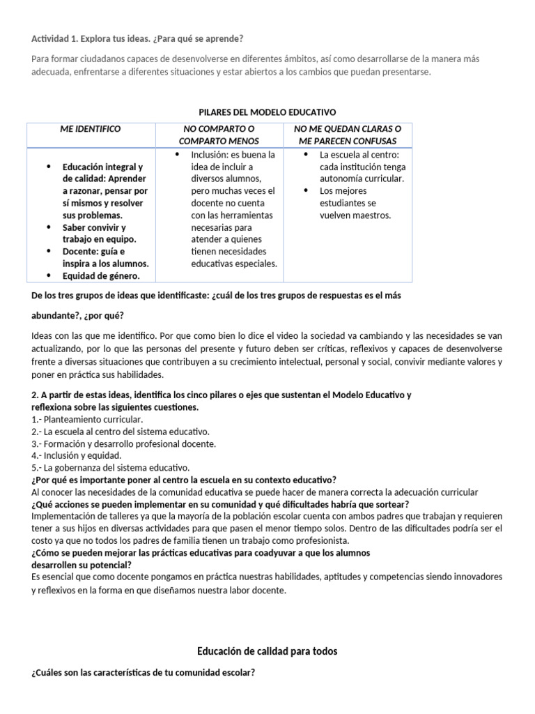 Leccion 1 Curso Aprendizajes Clave | PDF | Aprendizaje | Maestros