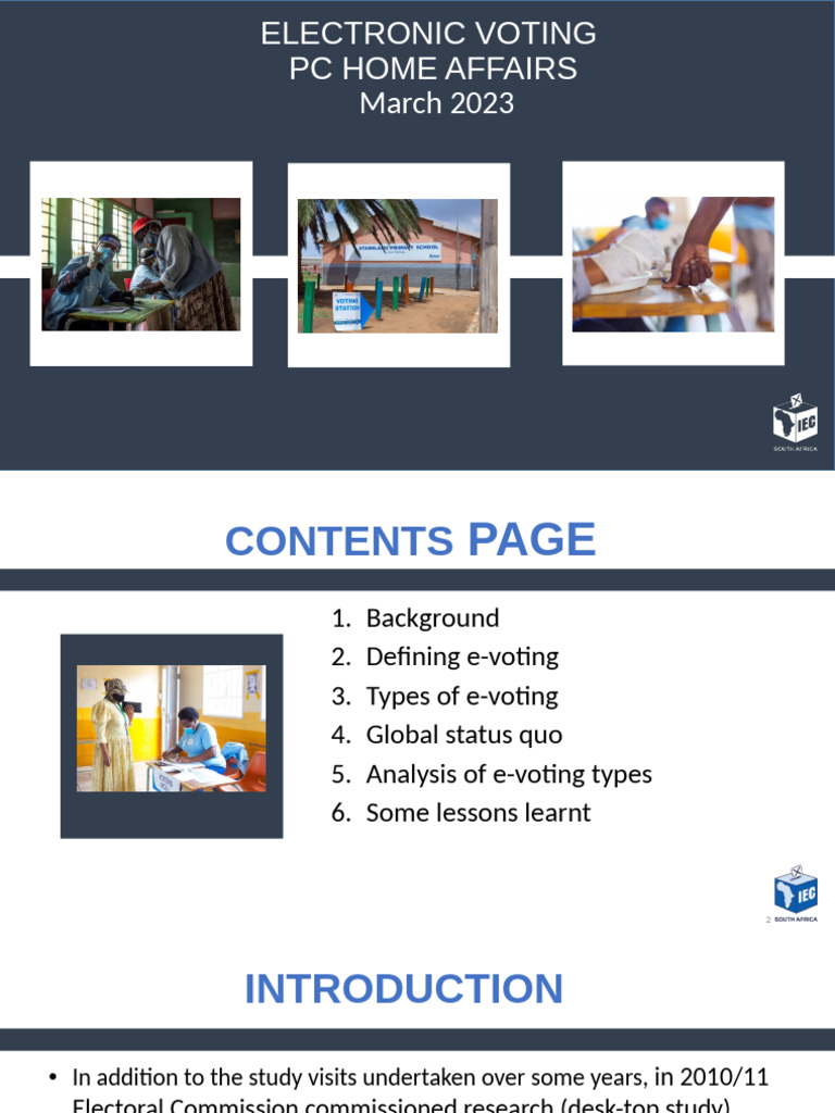 230329electronic Voting PC HA 29 MARCH 2023 | PDF | Electronic Voting ...