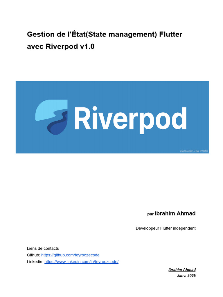 Flutter Riverpod Booklet v1.0 | PDF | Application | Bug (informatique)