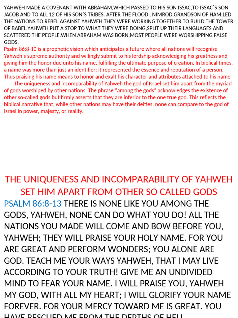 Script 2 | PDF | Yahweh | Book Of Isaiah