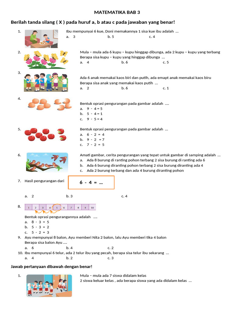 Matematika Bab 3 | PDF