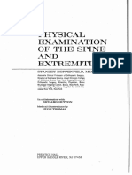 Hoppenfeld - Physical Examination of The Spine and Extremities