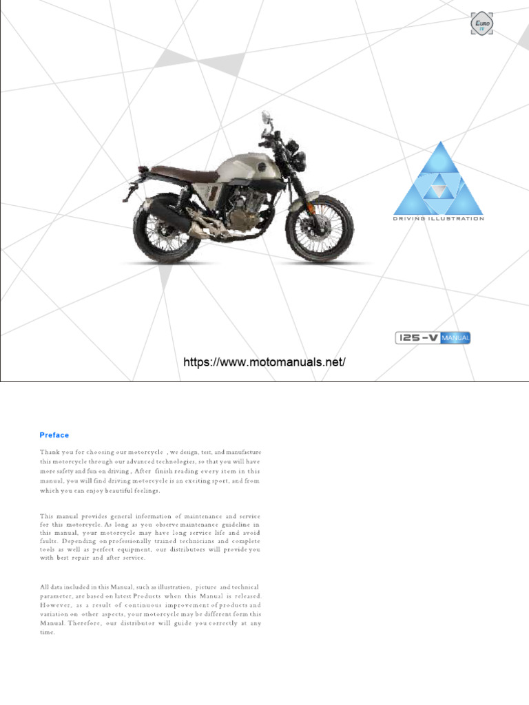 Motorcycle Service Manuals Online | PDF
