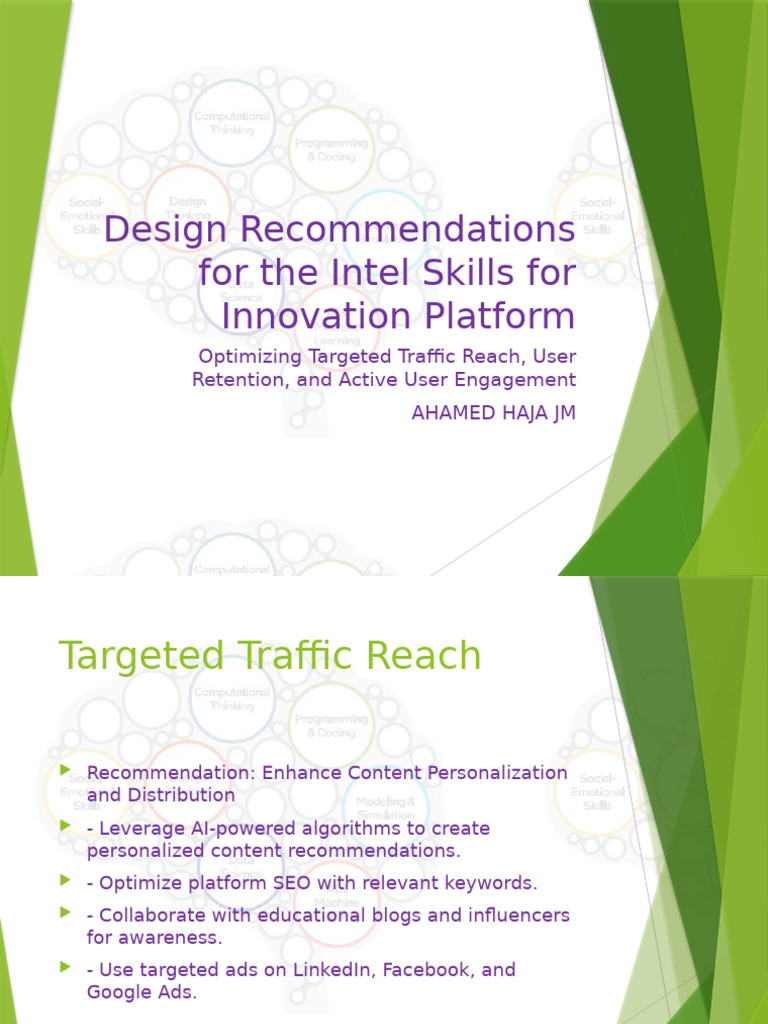 Intel Skills Recommendations | PDF
