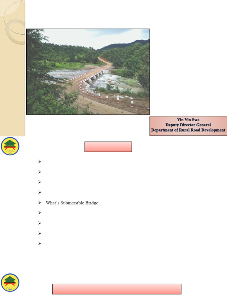 Submersible Bridges Enhancing Rural Access | PDF | Bridge | Poverty