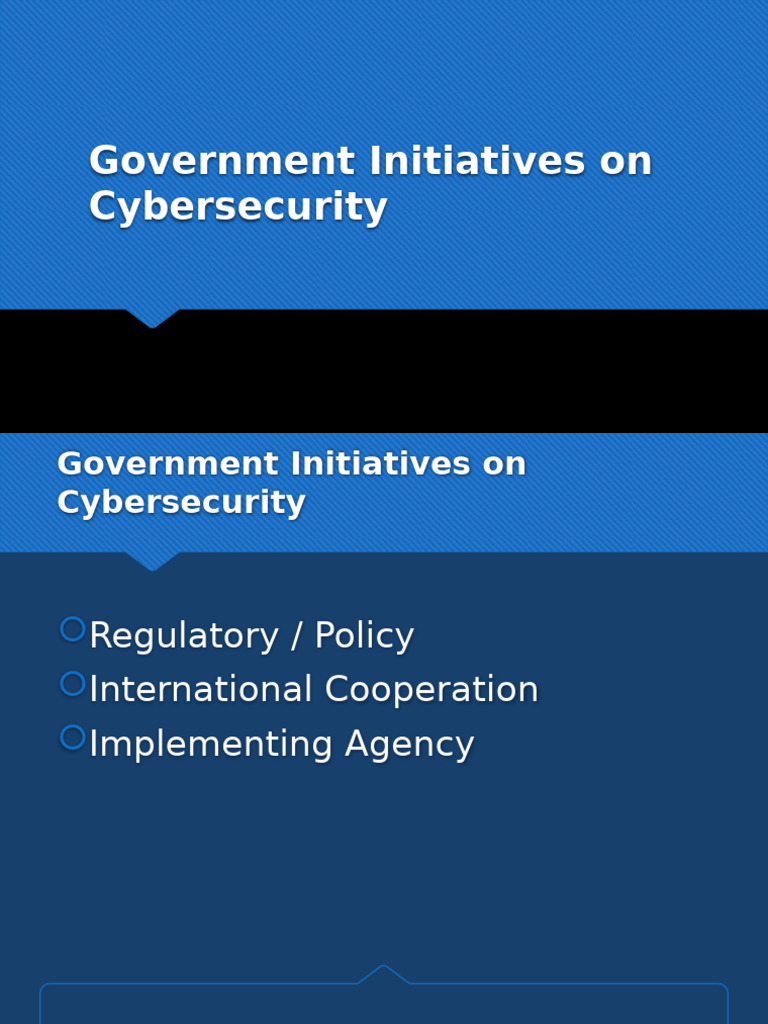 Philippine Cybersecurity Initiatives | PDF | Computer Security | Security
