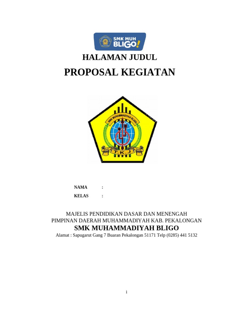 Proposal Kegiatan Edit Kelas | PDF