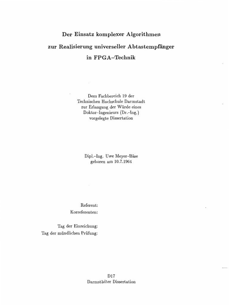 Receiver Design With FPGA | PDF