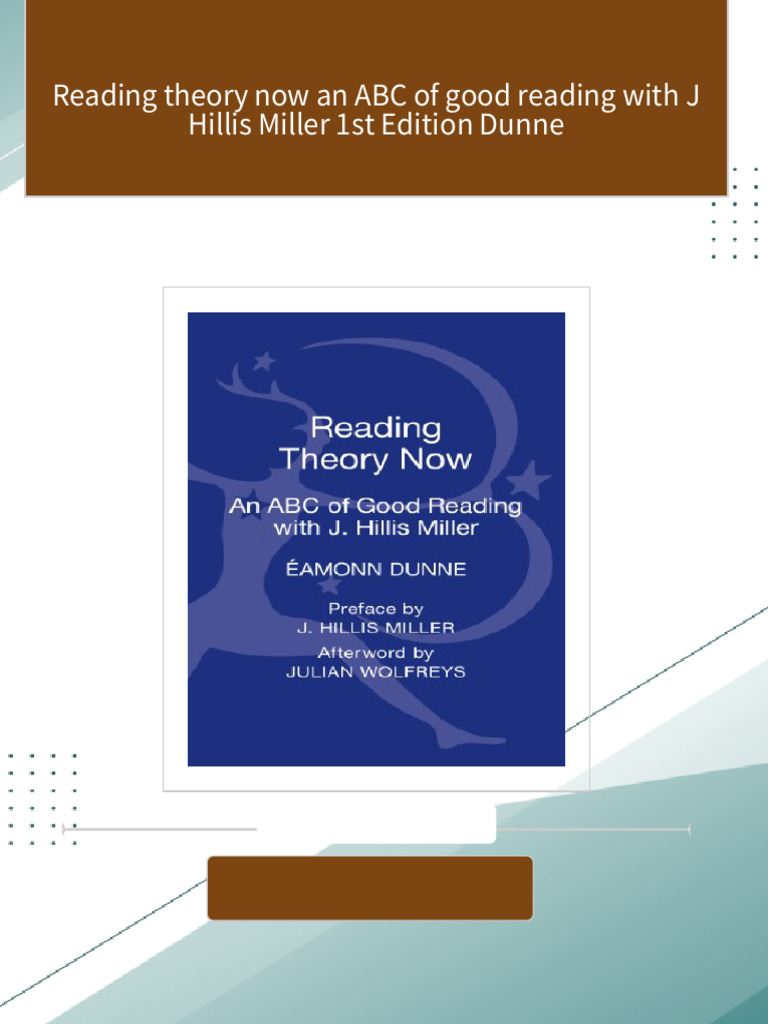 Immediate download reading theory now an abc of good reading with j