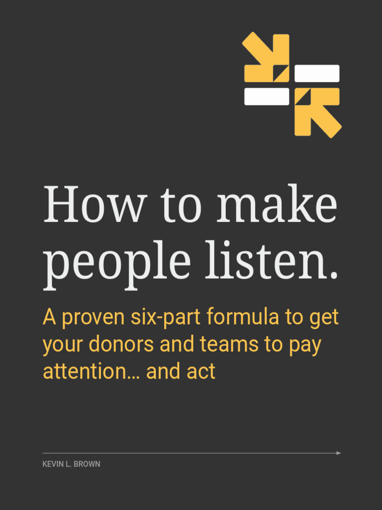 How To Make People Listen 1717339459 | PDF | Communication | Human ...