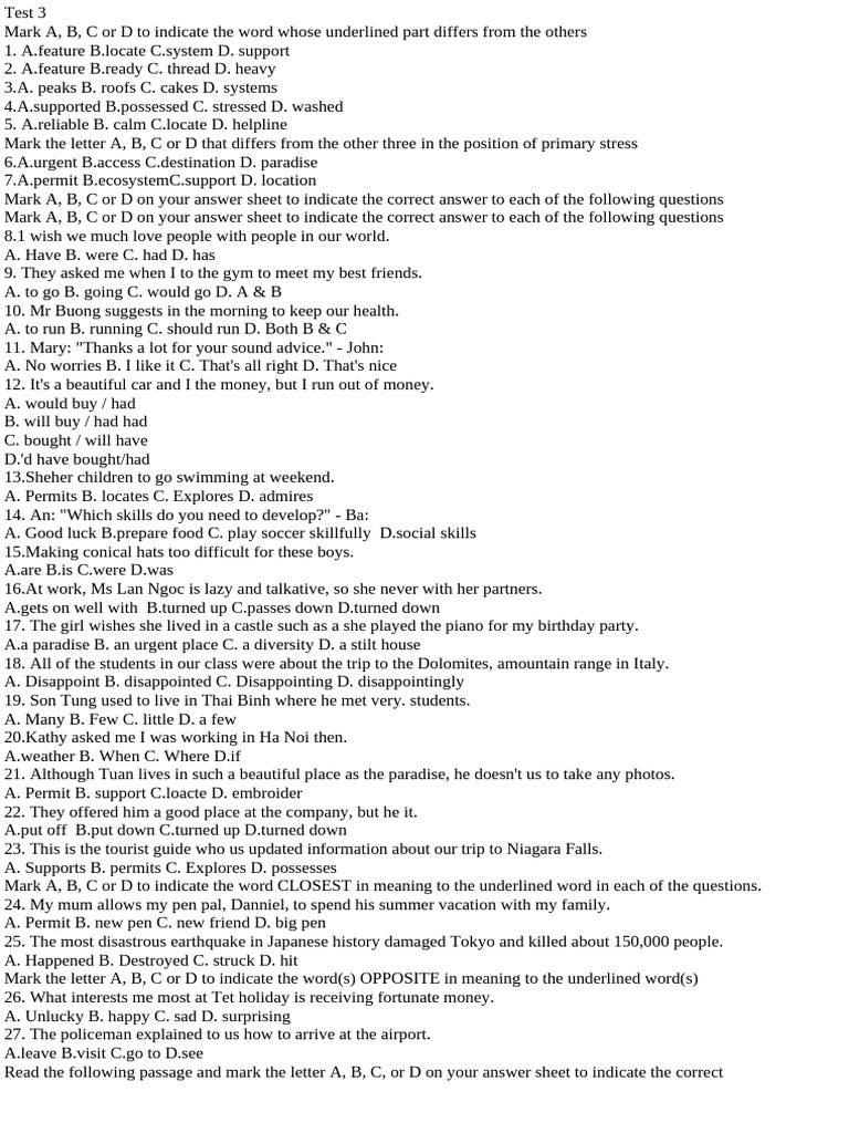 Test 3 Pdf Ice Amsterdam