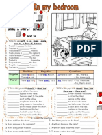 Prepositions and Bedroom