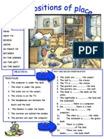 Prepositions of Place House