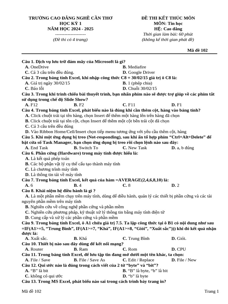 Ma de 102 | PDF