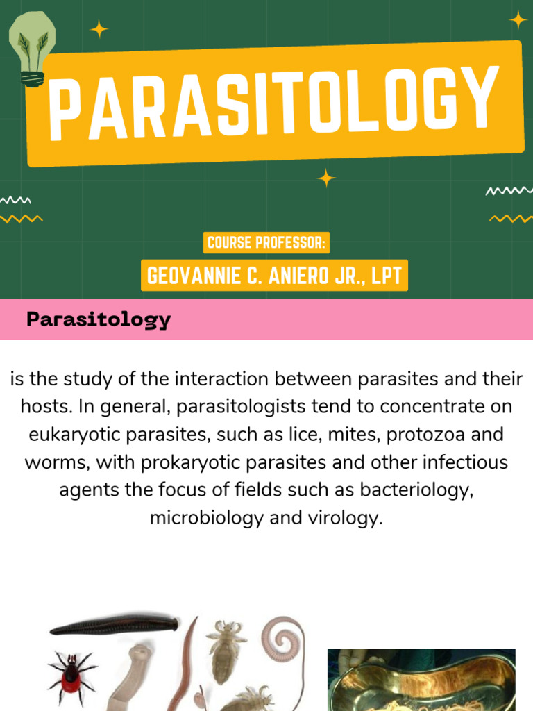 Parasit Ology | PDF | Parasitism | Plasmodium