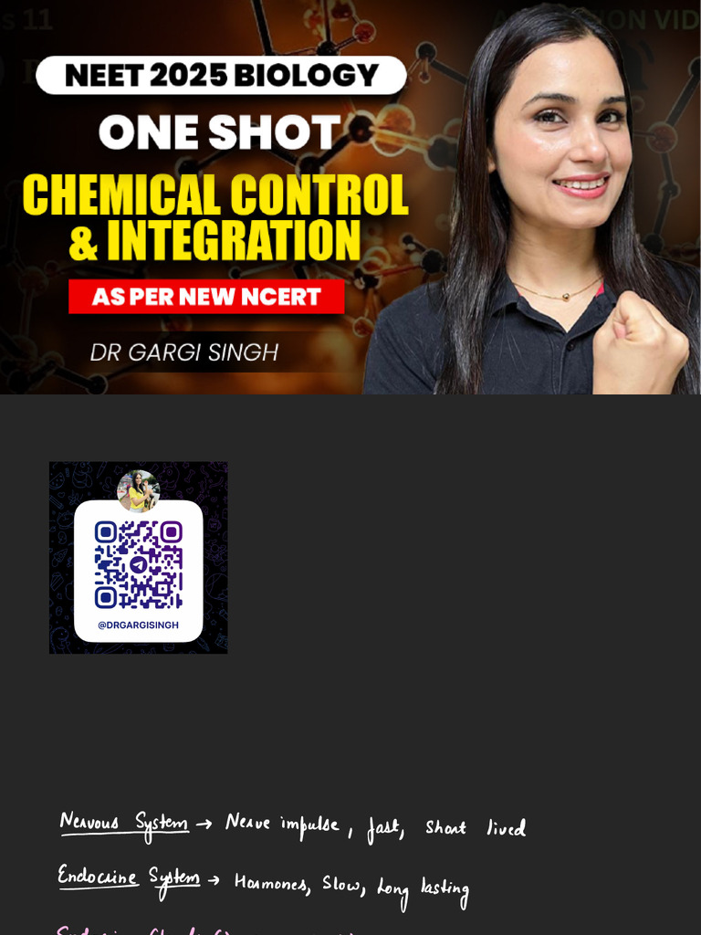 Chemical Control Part 2 | PDF | Endocrine System | Adrenal Gland