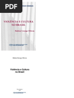 OLIVEN Ruben Violencia e Cultura No Brasil