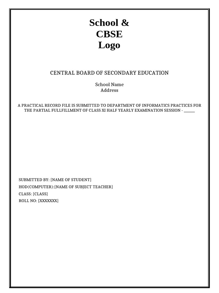 Practical file class11 pdf