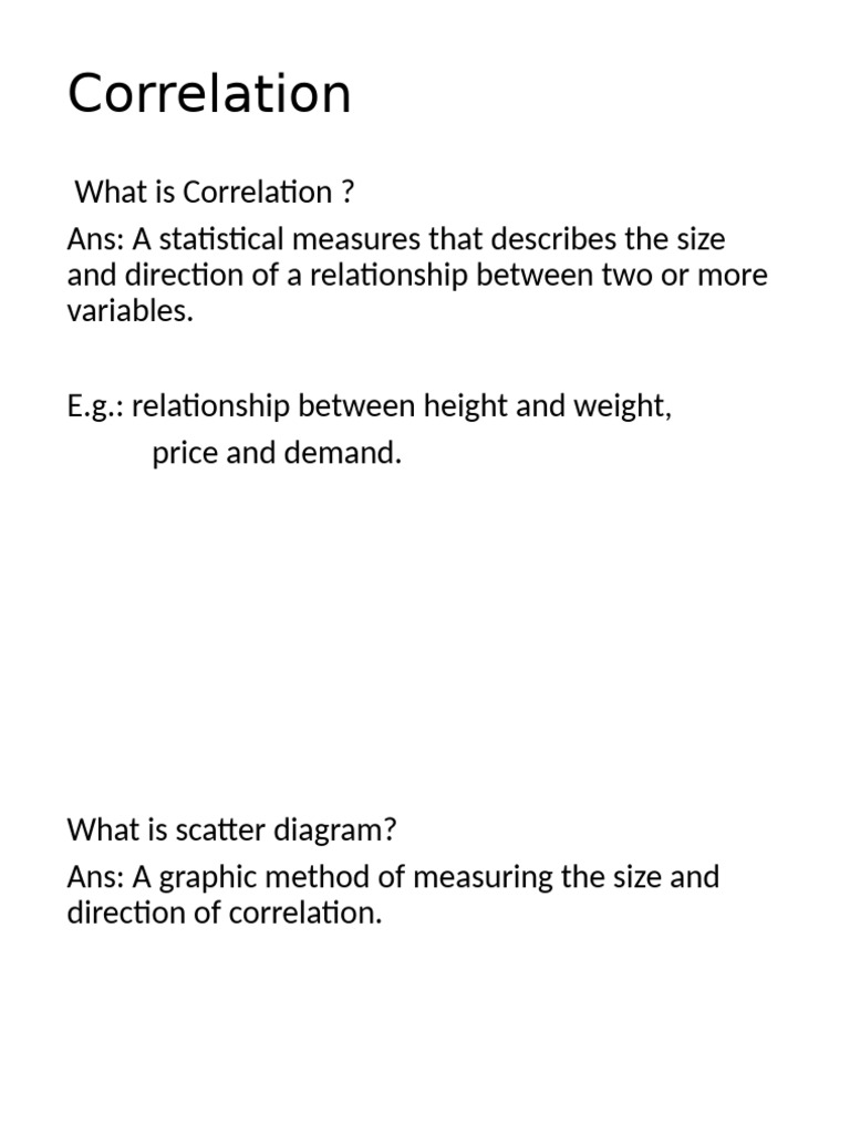 Correlation | PDF