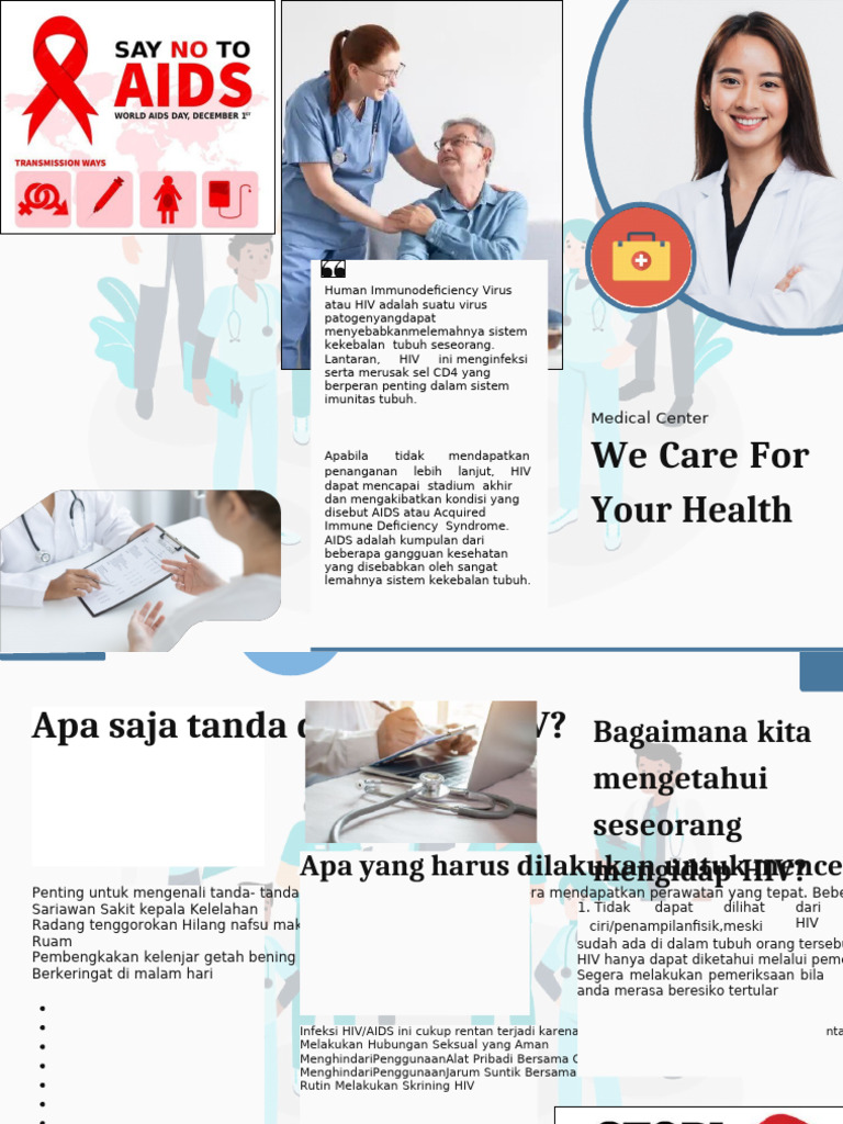 Tanda Awal Infeksi HIV yang Perlu Diketahui | PDF