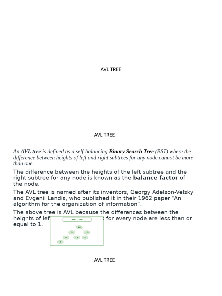 Avl | PDF