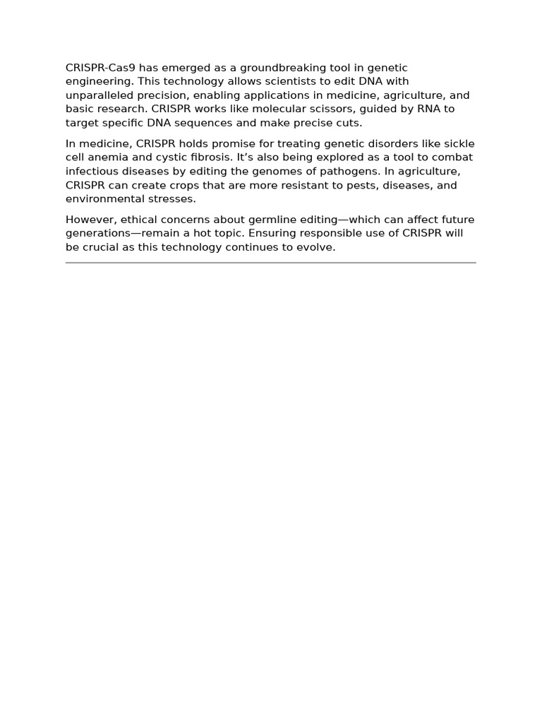 Genome Editing | PDF