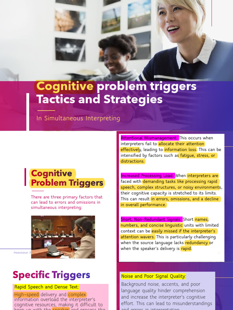 Cognitive Challenges in Simultaneous Interpreting | PDF | Language ...