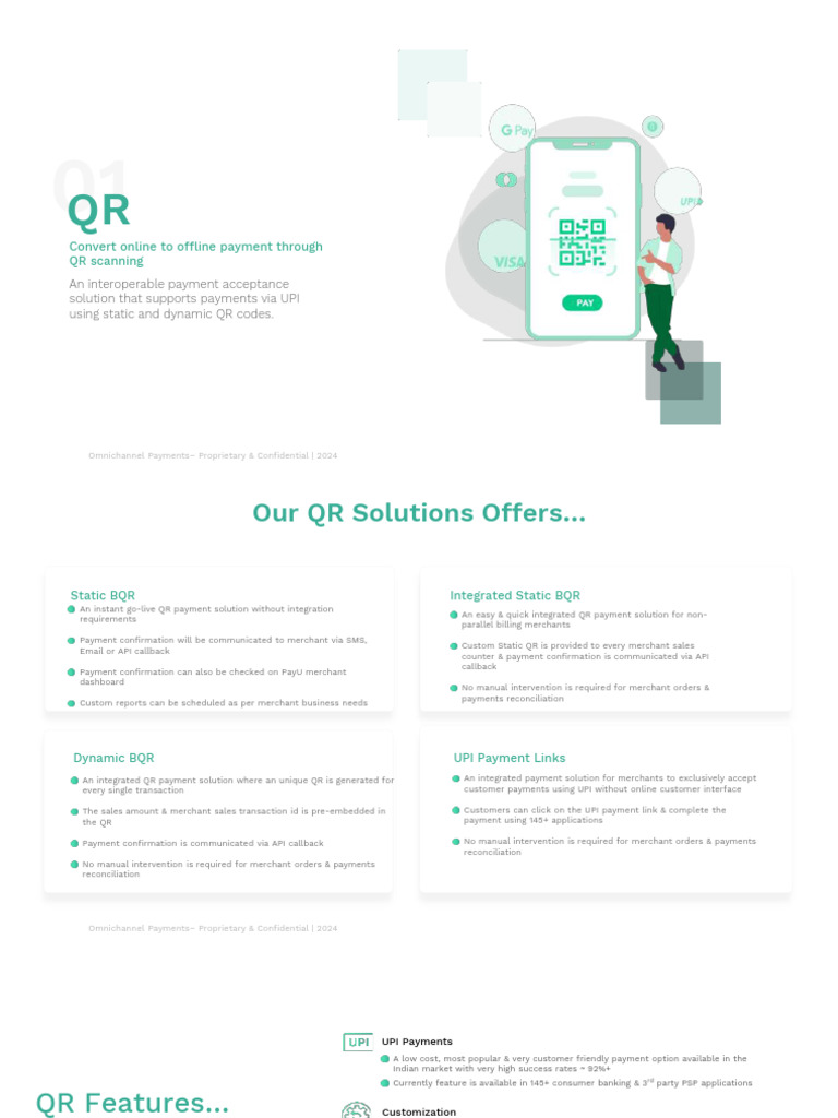 QR & POS Solution Deck | PDF | Point Of Sale | Smart Card