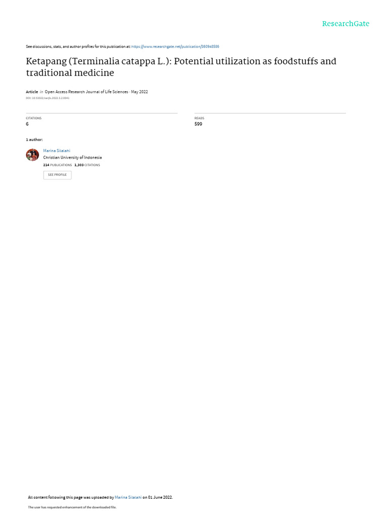 Oarjls 2022 0041 | PDF | Fat | Antimicrobial