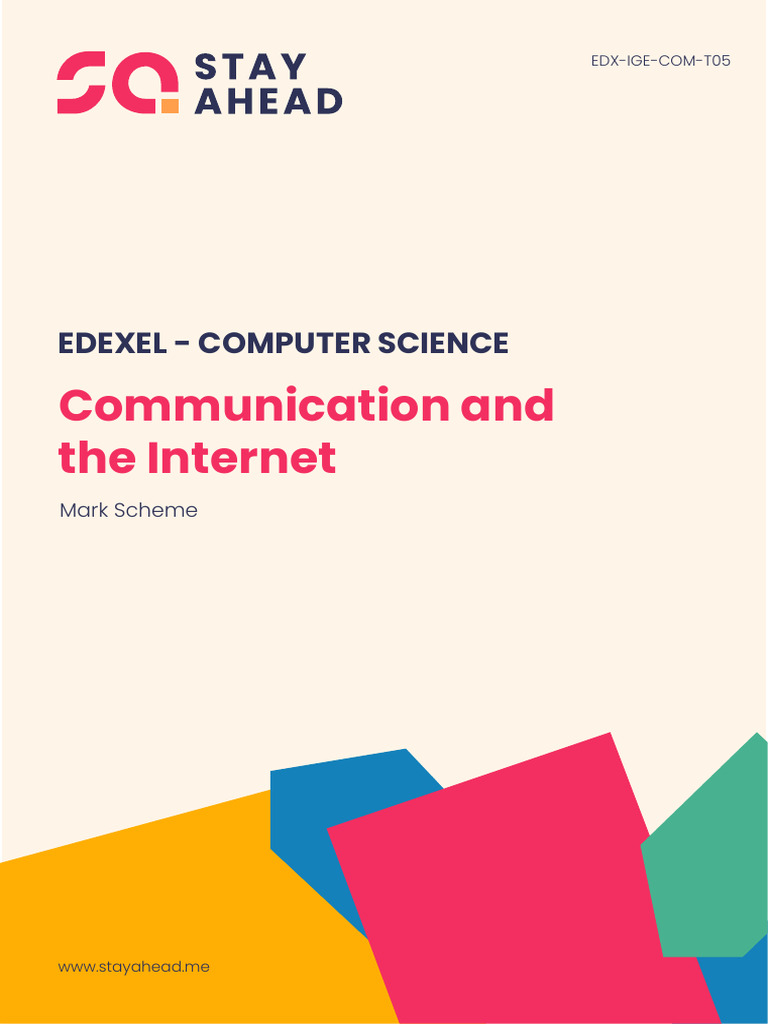 Communication and The Internet MS | PDF | Computer Network | Internet ...