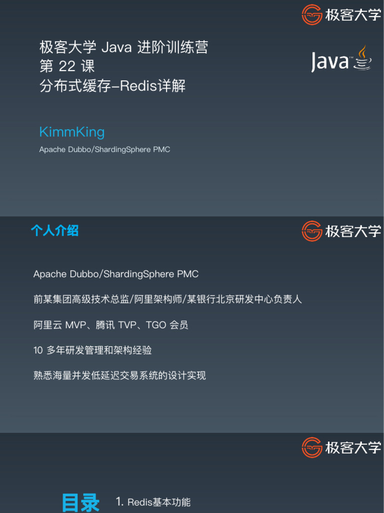 Week11-02 Java进阶训练营 第二十二课 | PDF