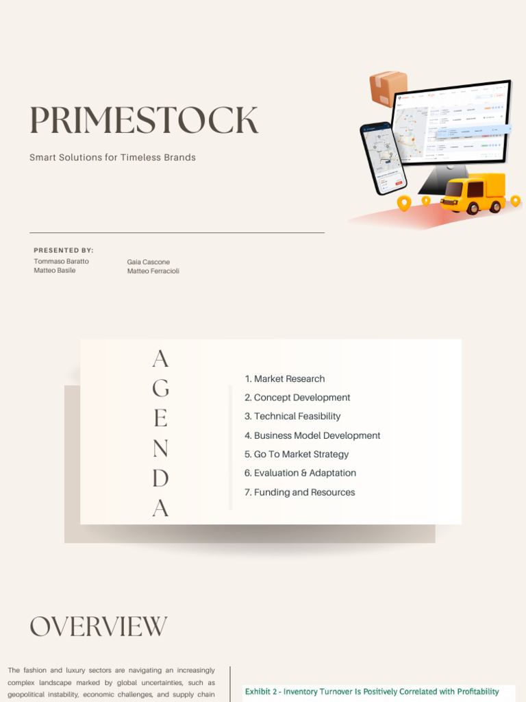 PrimeStock: Smart Inventory Solutions | PDF | Point Of Sale | Inventory