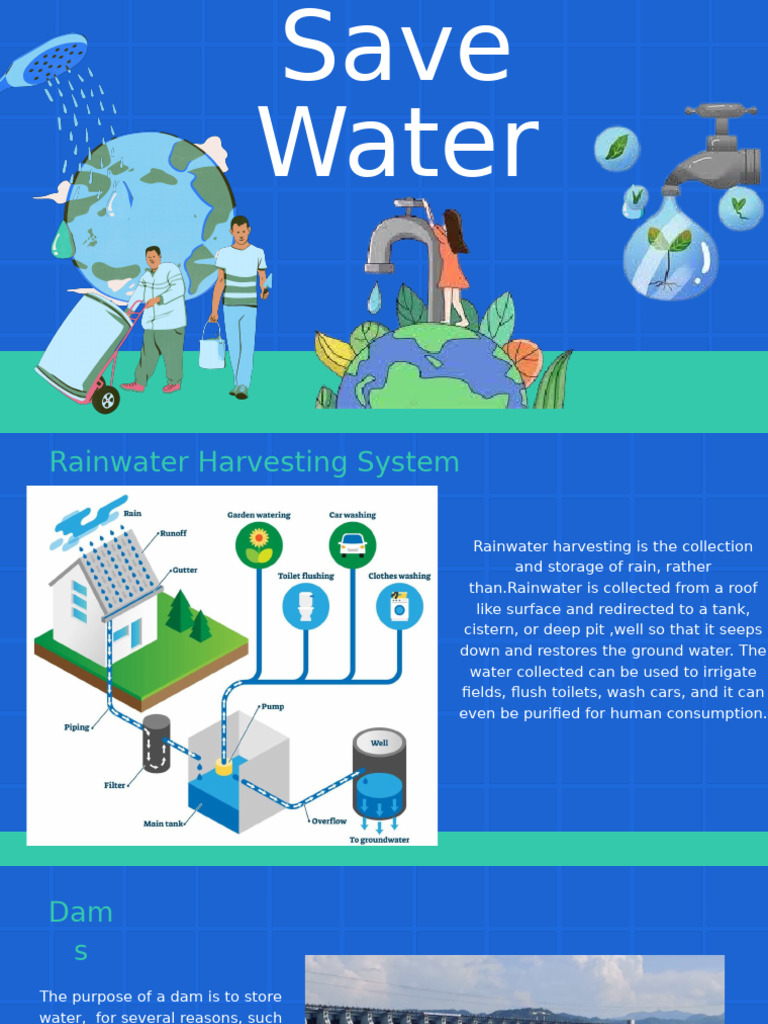 Save Water | PDF | Water And The Environment | Physical Geography