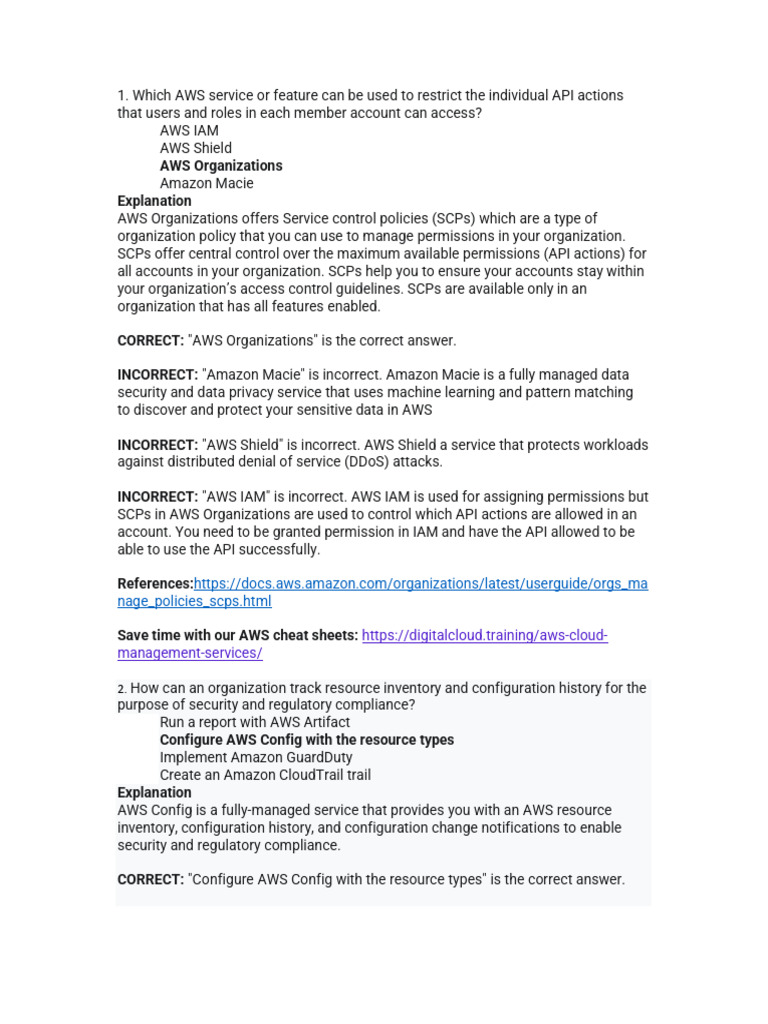 MockTest AWS CCP 6 Sept 2022 | PDF | Amazon Web Services | Cloud Computing