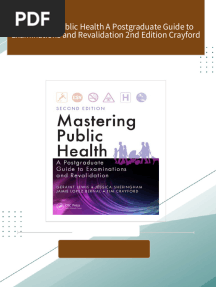 Download full Mastering Public Health A Postgraduate Guide to Examinations and Revalidation 2nd Edition Crayford ebook all chapters