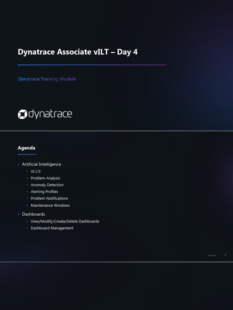 Dynatrace AI 2.0: Root Cause Analysis | PDF | Artificial Intelligence ...