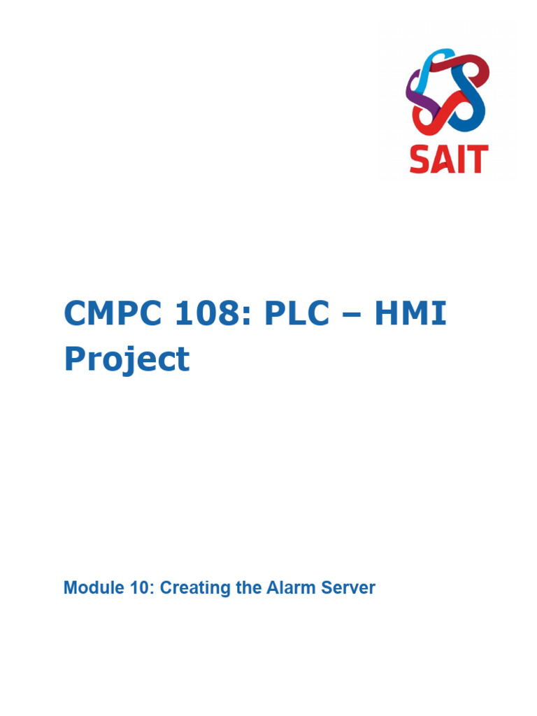 Configuring Alarm Server in HMI | PDF | User Interface | Computing