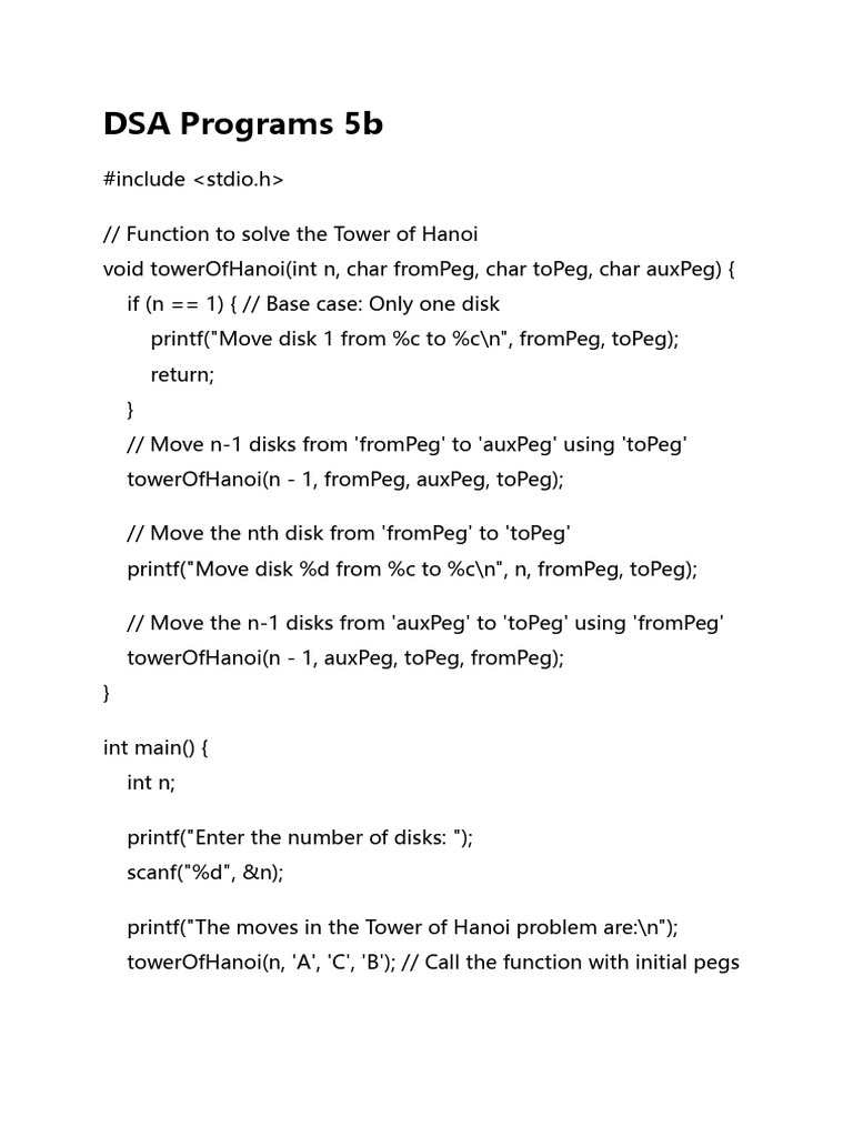 DSA Programs 5b | PDF