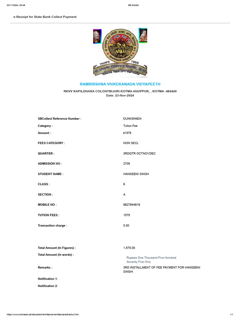 SB Collect-1 | PDF | Payments | Services (Economics)