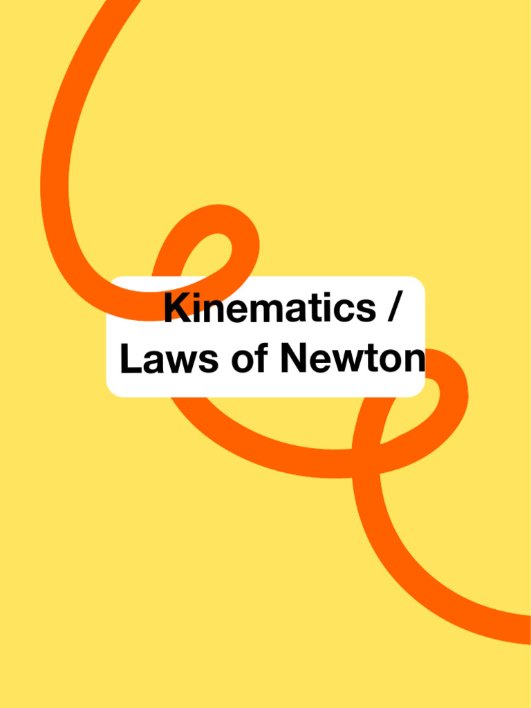 Kinematics Motion Forces Pdf Space Kinematics